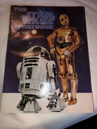 The Star Wars Storybook Picture Book Collectible Vintage 1978 Scholastic Books