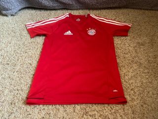 Fc Bayern Munich Adidas Soccer Jersey Shirt Size S Small