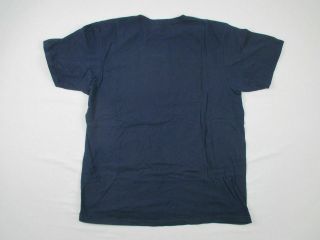 Tampa Bay Rays Majestic Short Sleeve Shirt Men ' s Navy Cotton XL 2