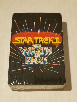 1982 Star Trek The Wrath Of Khan Playing Cards Still