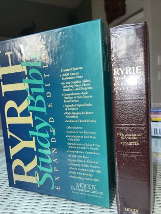 Ryrie Study Bible American Standard expanded edition 2
