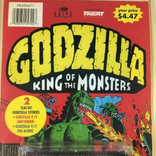Vintage Godzilla King Of The Monsters Audio Cassette Amphibion Aliens