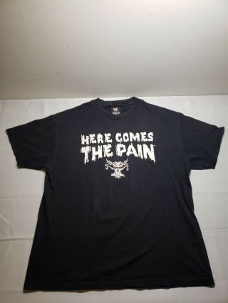 Retro Rare 2002 Wwe Brock Lesnar " Here Comes The Pain " Men 