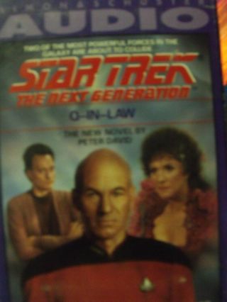 Star Trek Audio Book,  Q - In - Law By M.  Barret 1992,  1 Cassettes Simon &schuster
