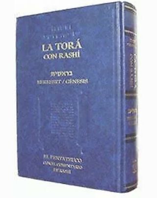 La Tora con Rashi.  Cinco libros - La Biblia Hebreo/Español.  Pentateuco.  Jumash 3