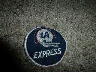La Express Football Patch Usfl United States Football League Los Angeles Team