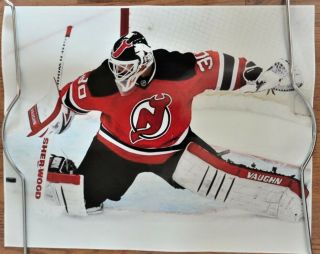 Martin Brodeur Jersey Devils Hockey Poster 16x20 Goalie Photo Stock Paper