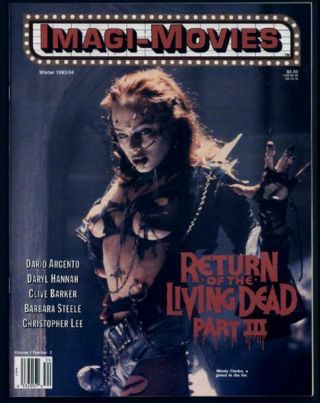 Imagi - Movies V1 2 Return Of The Living Dead Argento Steel X 3 Copies