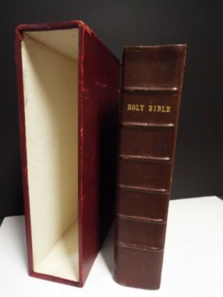 1701 First Edition Revised King James Bible - Huge 19 " Folio - Printed In London