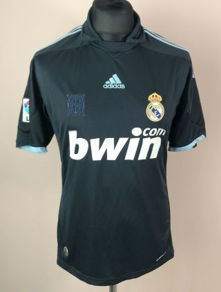 Real Madrid 2009/2010 Adidas Away Football Shirt Men 