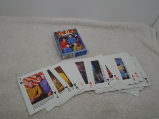 Vintage 1998 Star Trek The Series Collector Playing Cards Opened