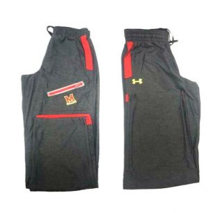 Under Armour Maryland Terrapins Team Issue Warm Up Pants Men’s Small All Season