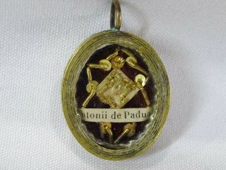 ✝ Reliquary Relic 1st.  Class St.  Anthony Of Padua