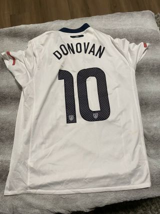 usa mens soccer jersey Donovan Authentic 2