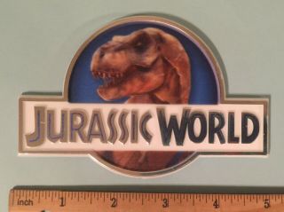 Jurassic World 2017 Bakery Craft Logo Cake Topper