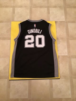 Manu Ginobili San Antonio Spurs Adidas Youth Basketball Jersey Size Xl