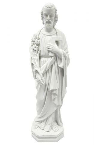 24 Inch Saint St.  Joseph The Worker Catholic Religious Statue Figurine Sculpture