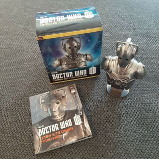 Doctor Who Cyberman Bust With Illustrated Book Bbc Running Press