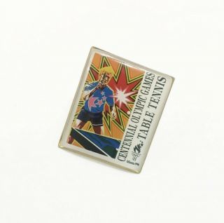 Olympics Atlanta 1996 Table Tennis Pin Badge
