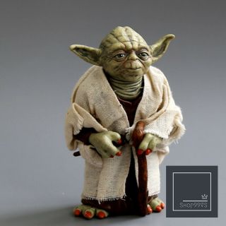 Star Wars Mandalorian Master Yoda Jedi Action Figure Toy Model Doll Gift Statue