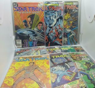 Star Trek Comic Book 1984 1985 9 Issues 3 5 7 8 9 10 12 14 16 19 G/vg