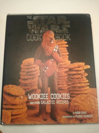 Vintage 1998 Star Wars Cook Book Wookiee Cookies & Galactic Recipes For Kids