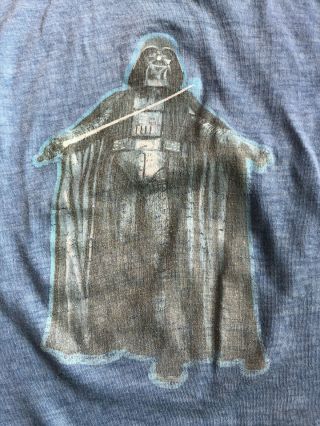 Vintage 1970s Star Wars Darth Vader T - Shirt - Child Size