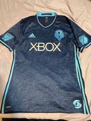 Seattle Sounders Player Issue Away Jersey 2016 Sz L
