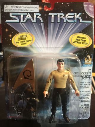 Star Trek Playmates Scott Exclusive Spencer Gifts Figure Scotty 1996 -