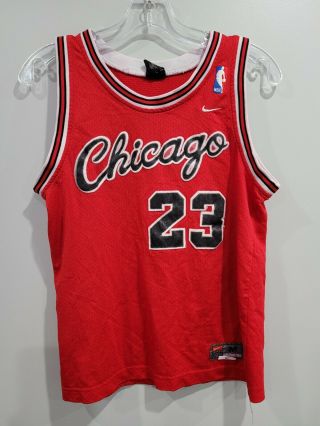 Vtg Nike 1984 Flight 8403 Chicago Bulls Michael Jordan 23 Rookie Jersey Youth M