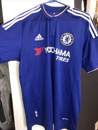 Adidas Chelsea Home 2015 2016 Soccer Football Jersey Men’s Large