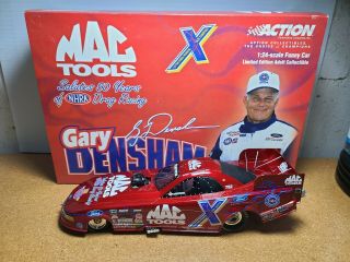 2001 Gary Densham Mac Tools / Nhra 50th Anniversary 1:24 Nhra Funny Car Mib