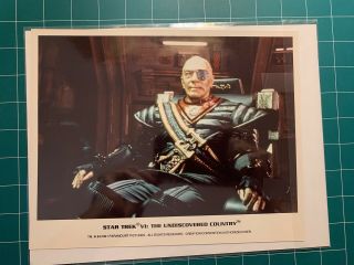 Star Trek Vi: General Chang In The Undiscovered Country Photo Paramount Studios