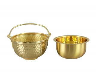 Brass Holy Water Pots and Sprinkler for Church SS - 3 - Q5 3