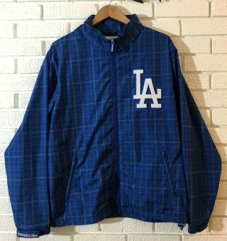 La Dodgers Mitchell & Ness Jacket Windbreaker Size L Los Angeles Mlb Baseball