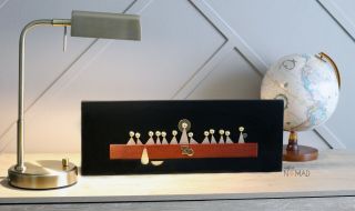 Modern Mid - Century Last Supper Copper and Brass Wall Art 2
