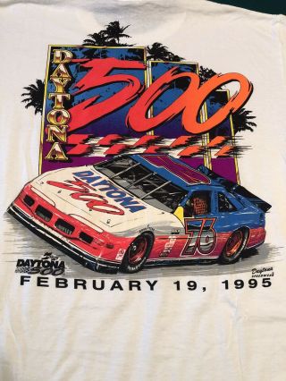 Vintage Daytona 500 Nascar 1995 Shirt N27