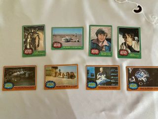 1977 Star Wars Trading Cards - Set Of 8