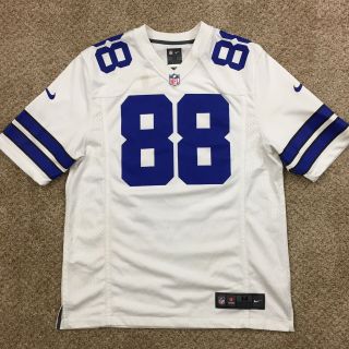 Nike Dez Bryant 88 Dallas Cowboys Nfl On Field White Football Jersey Mens Med