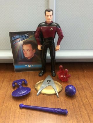 Star Trek The Next Generation Q In Starfleet Uniform Action Figure Playmates