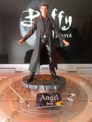 Angel From Buffy The Vampire Slayer Action Figure 2000 Release Human Face