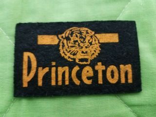 Vintage 1950’s Princeton Tigers Football Candy Felt Patch