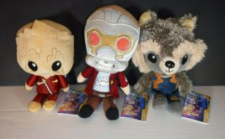 Funko Plushies Guardians Of The Galaxy 2 Plush Character - Groot,  Rocket,  Starlord