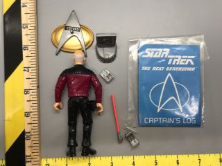 Captain Jean - Luc Picard Jacket Star Trek Playmates Figure TNG Next Generation 3