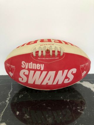 Sherrin Kangaroo Brand Official Afl Football (sydney Swans)