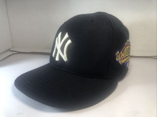 Vintage 1996 York Yankees World Series Wool Era 59fifty 7 Fitted Hat