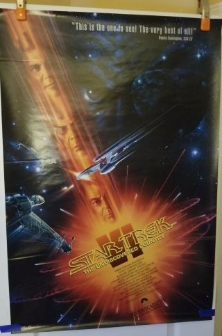 Star Trek Vi The Undiscovered Country Out On Videocassette