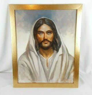 Jesus: King Of The Universe 16 " X 20 " Framed Gallery Print By Stanley Gordon 1997
