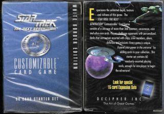 Star Trek: The Next Generation Ccg Card Game Starter Set Decipher 1994