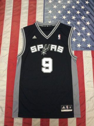 Tony Parker 9 San Antonio Spurs Adidas Nba Jersey Size Adult Medium